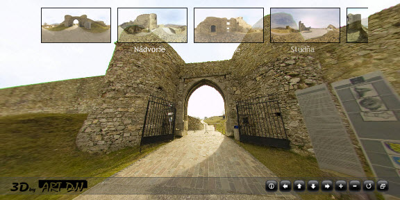 3D panorama vizualizacia 3dworld
